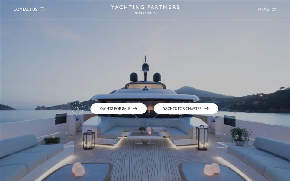 YPI - Yachting Partners International website